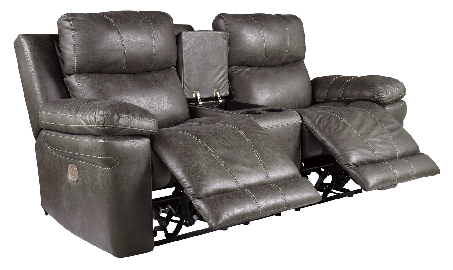 Erlangen Power Reclining Sofa and Loveseat - PKG001083