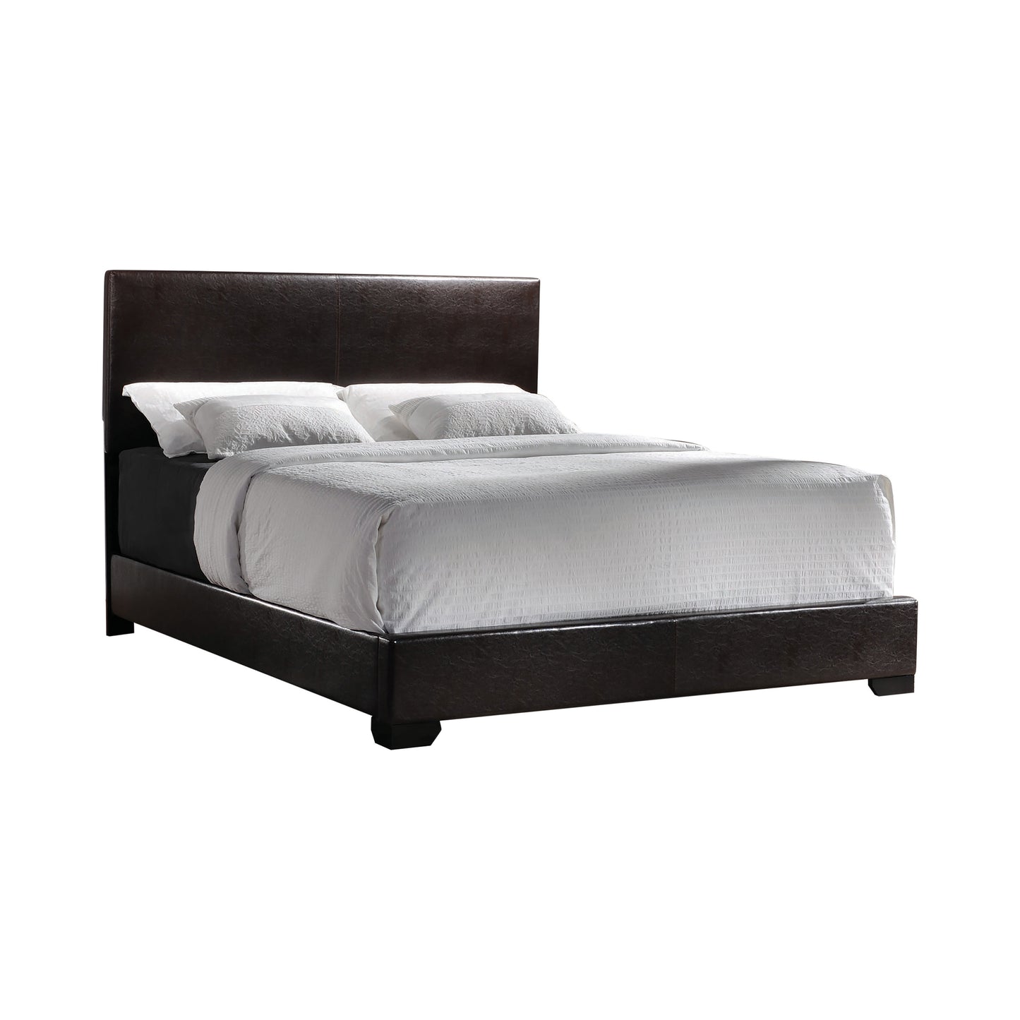Conner Bedroom Set With Upholstered Headboard Cappuccino - 300261