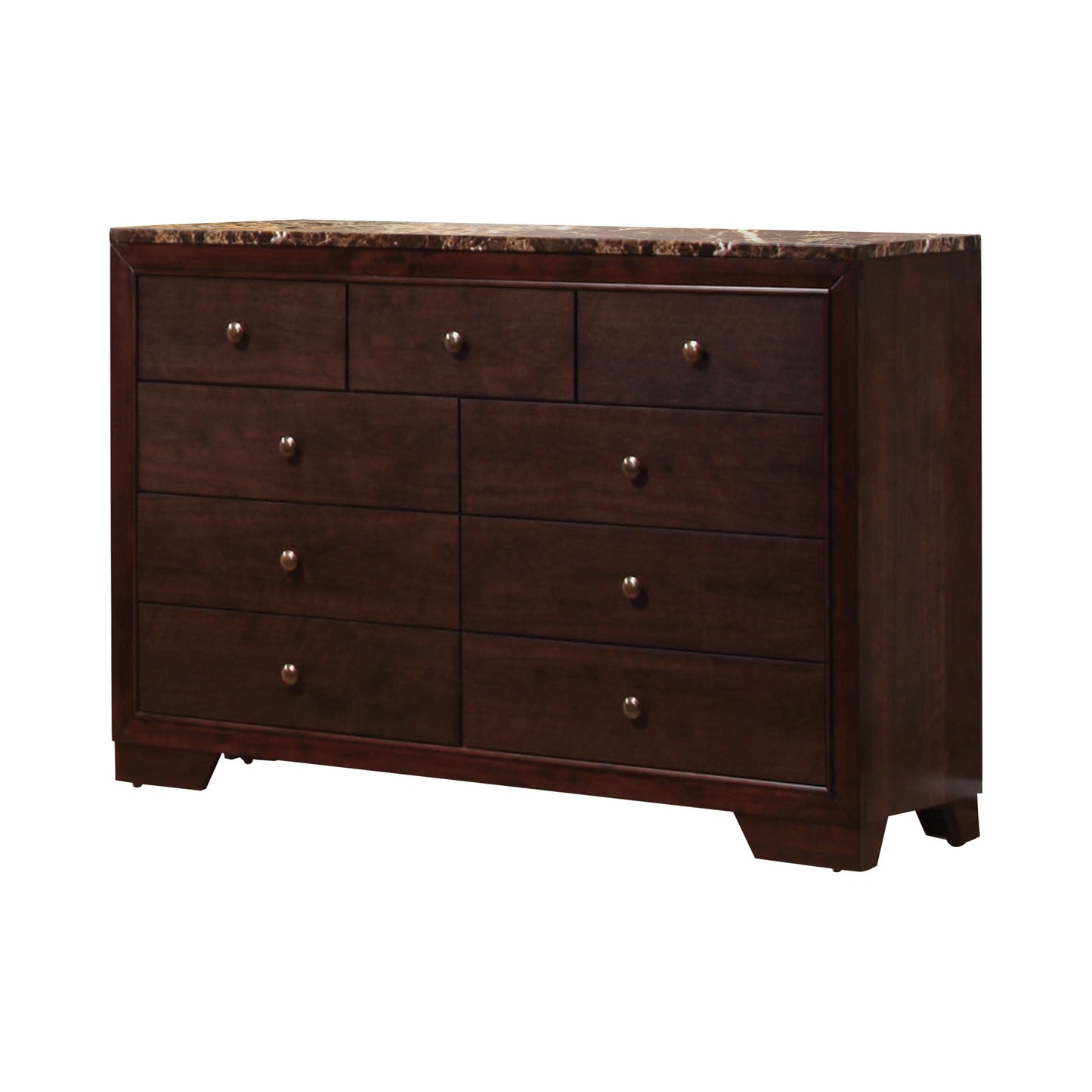 Conner Bedroom Set With Upholstered Headboard Cappuccino - 300261