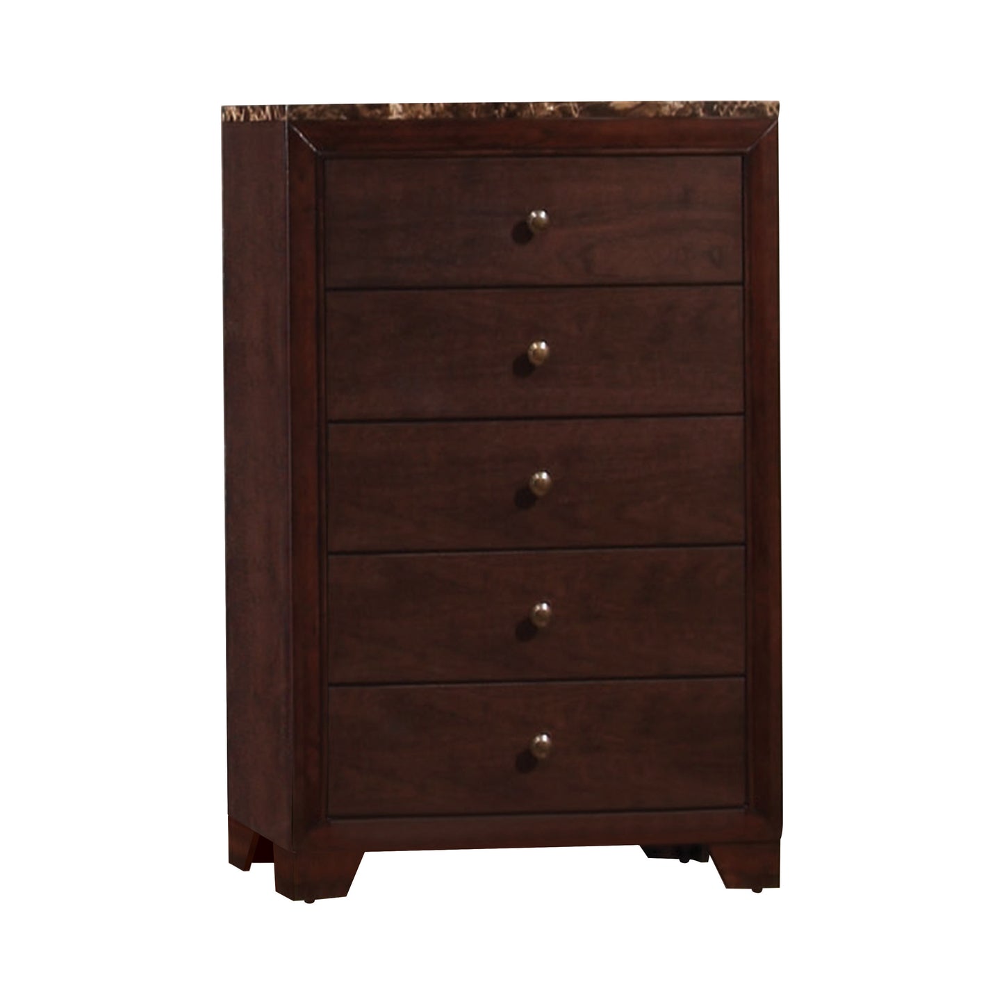 Conner Bedroom Set With Upholstered Headboard Cappuccino - 300261