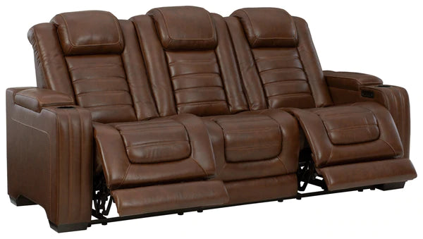 Backtrack Chocolate Power Reclining Sofa | U2800415