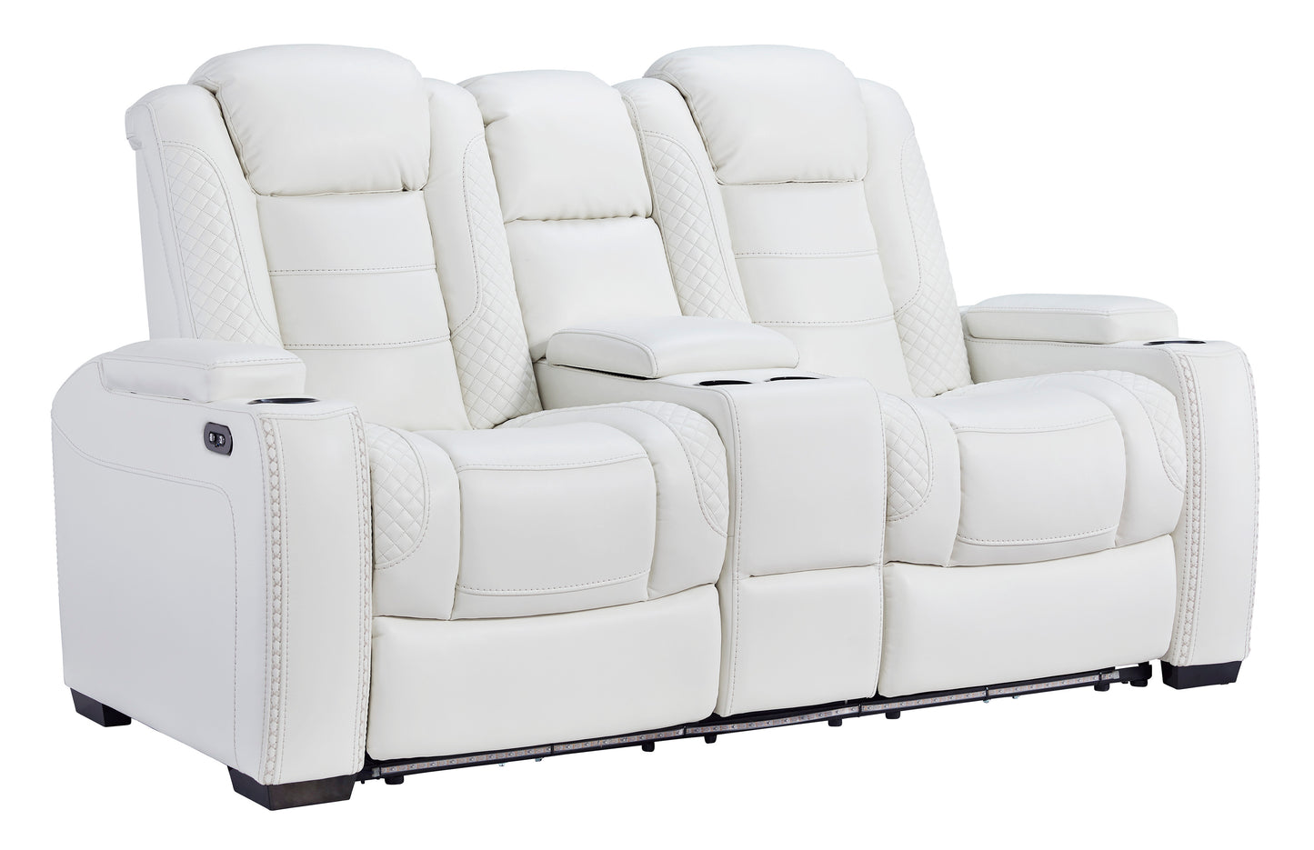 Party Time Power Reclining Sofa and Loveseat- PKG010437