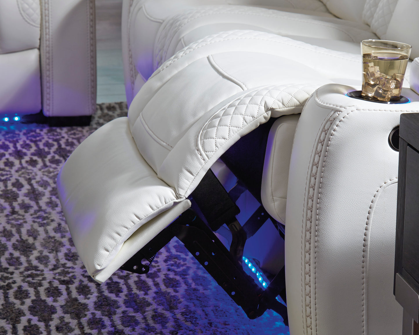 Party Time Power Reclining Sofa and Loveseat- PKG010437