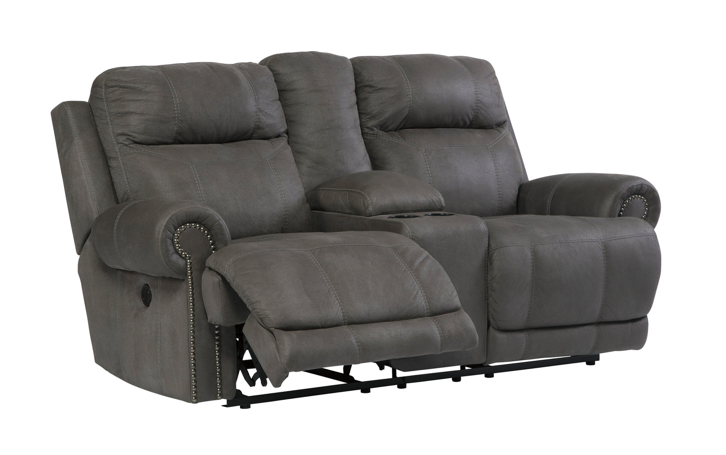 Austere Reclining Sofa and Loveseat - PKG001187