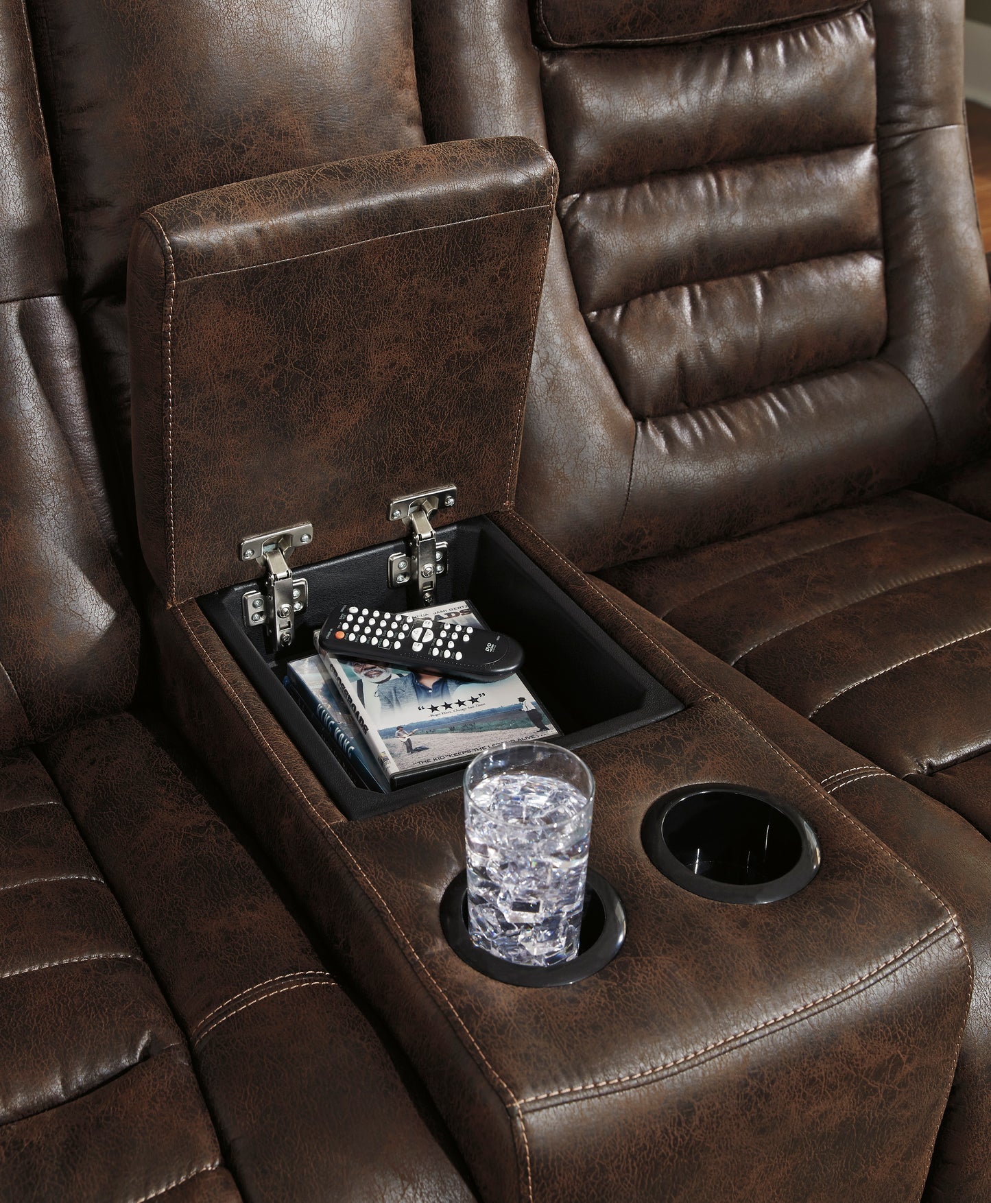 Game Zone Power Reclining Sofa and Loveseat - PKG001191