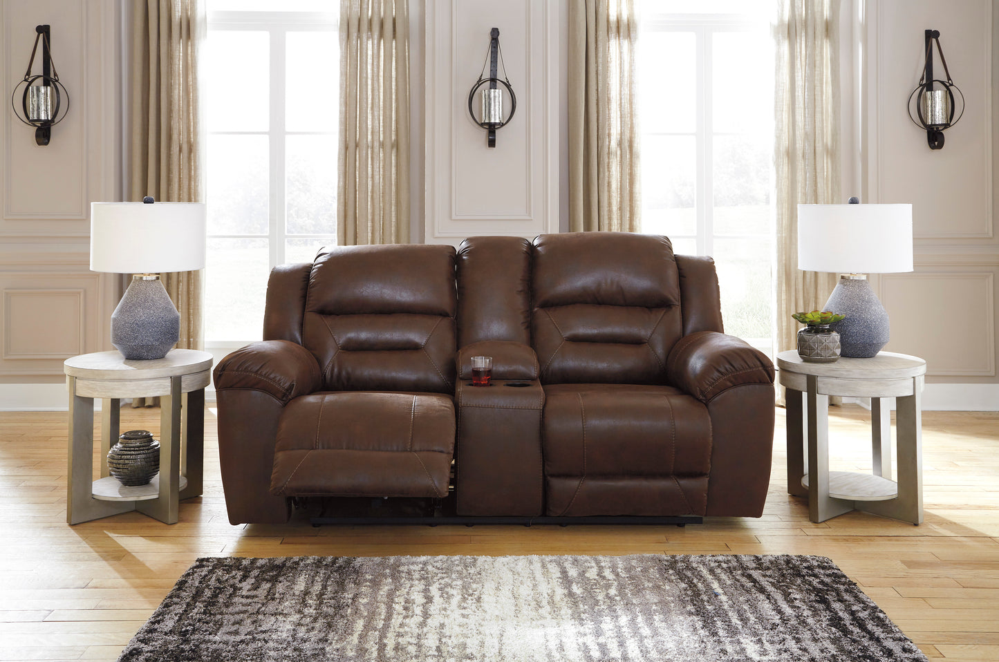 Stoneland Sofa and Loveseat - PKG001242
