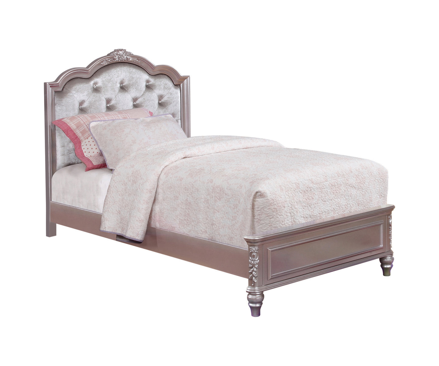 Caroline Panel Bedroom Set Metallic Lilac - 400890