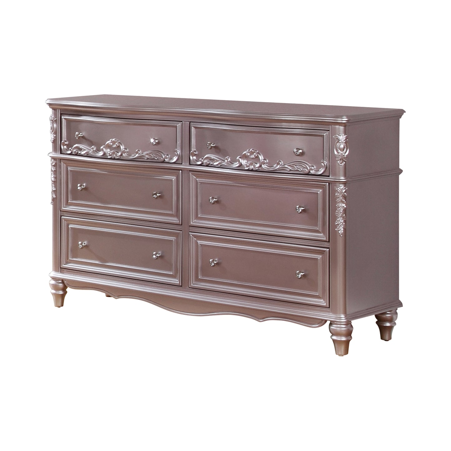 Caroline Storage Bedroom Set Metallic Lilac - 400891