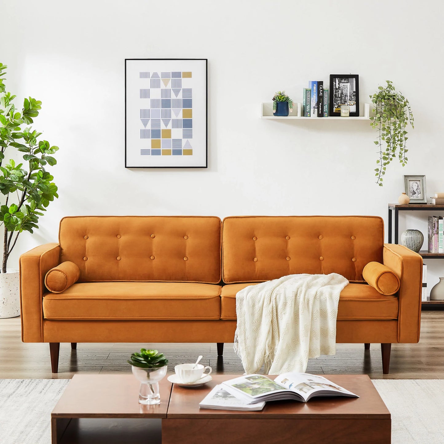 Kirby Sofa (Burnt Orange)