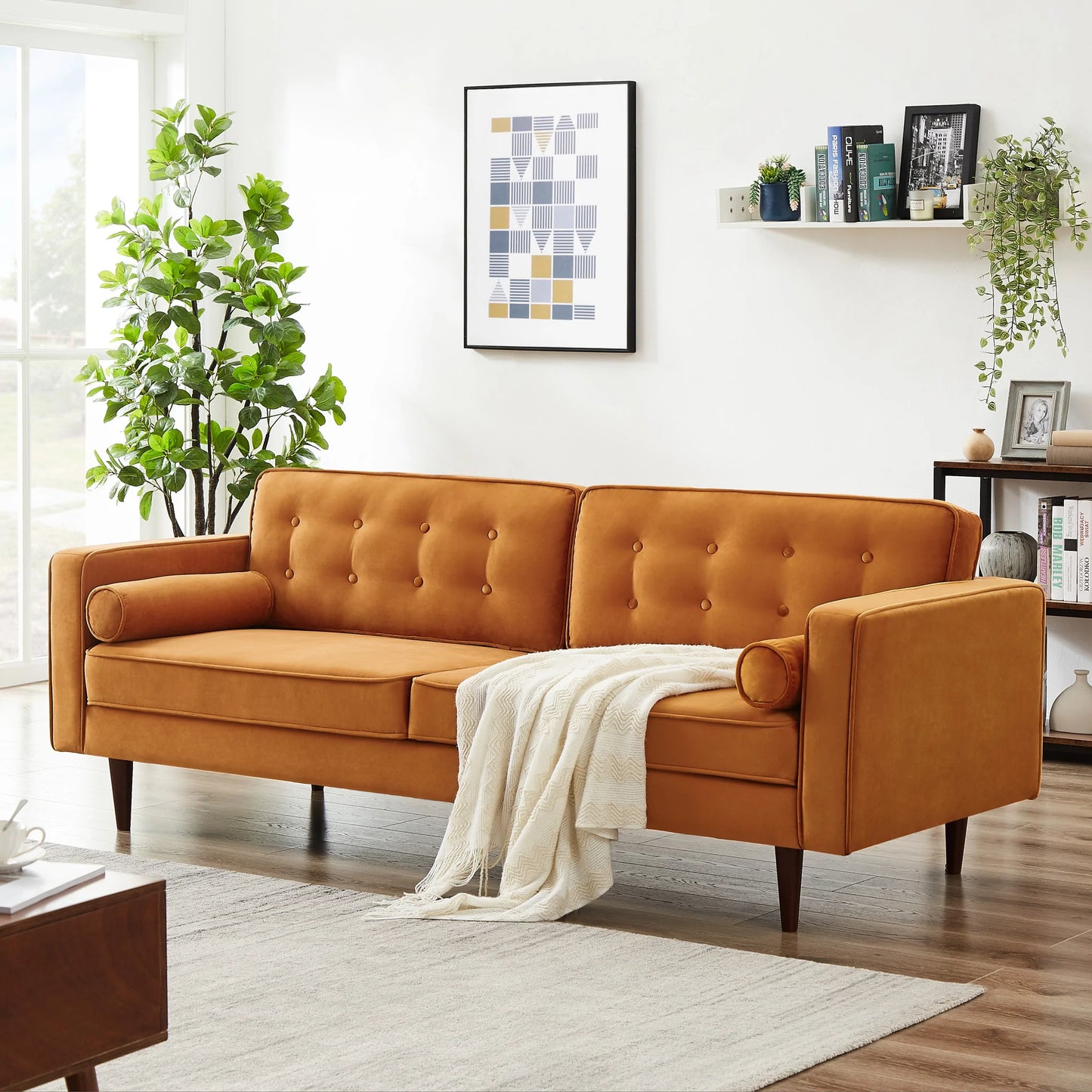Kirby Sofa (Burnt Orange)