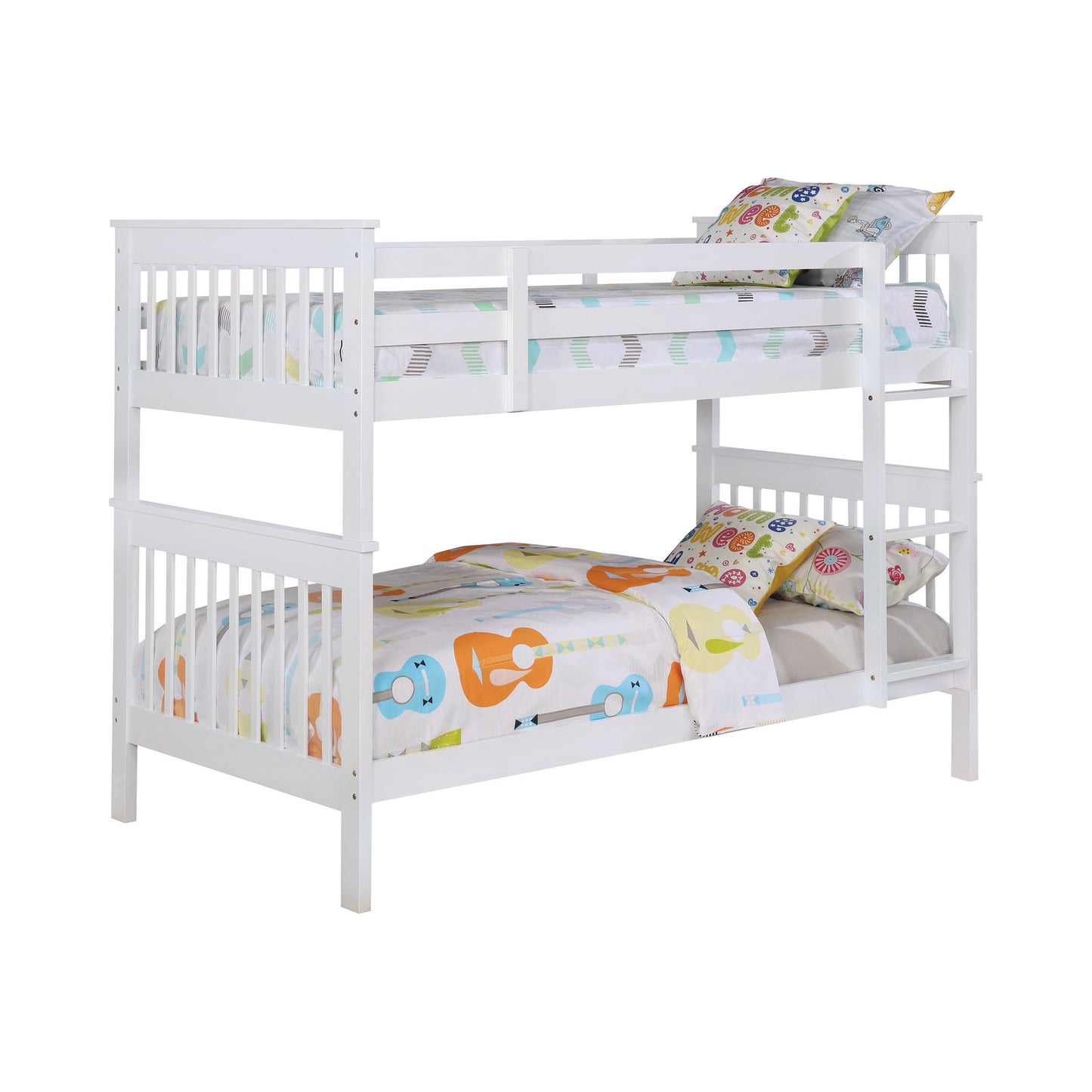Chapman Twin Over Twin Bunk Bed White - 460244N