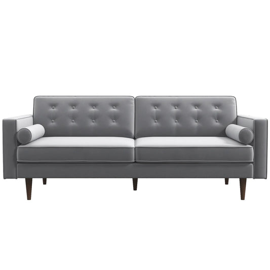 Kirby Sofa (Gray Velvet)
