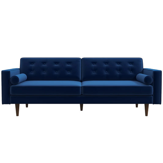 Kirby Sofa (Blue Velvet)