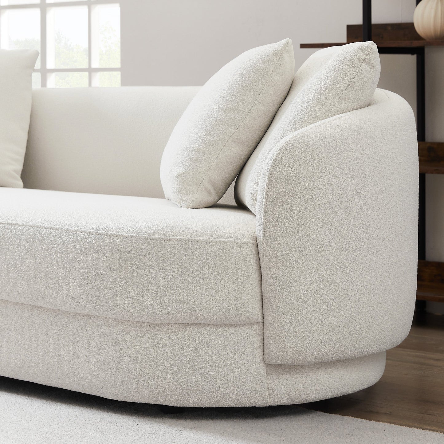 Perth Sofa (Beige Boucle)