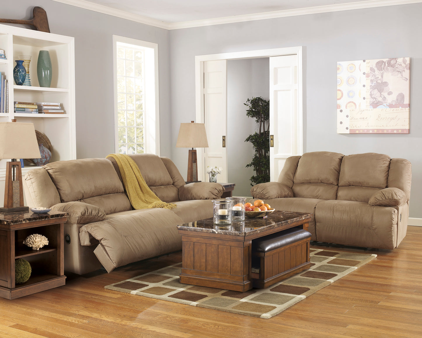 Hogan Sofa and Loveseat - PKG001503