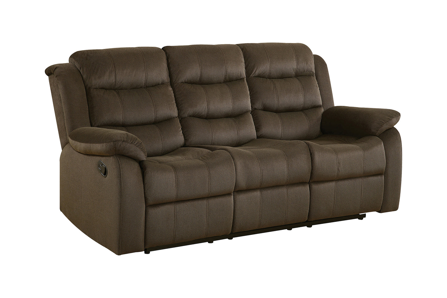 Rodman Upholstered Tufted Living Room Set Olive Brown - 601881