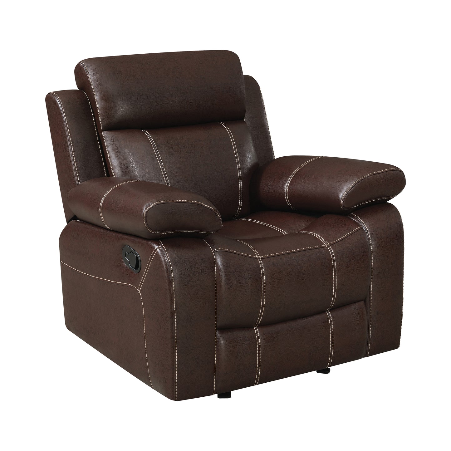 Myleene Upholstered Tufted Living Room Set Chestnut - 603021