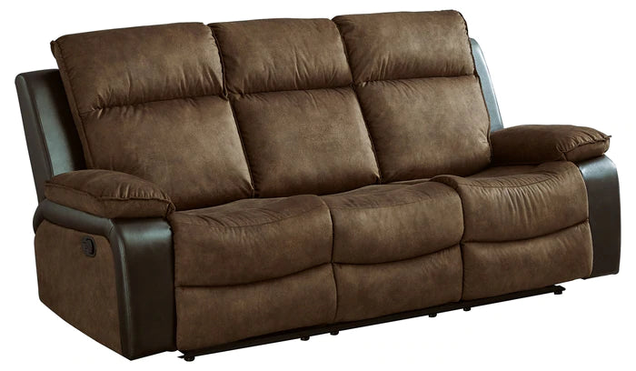 Woodsway Brown Reclining Sofa | 6450588