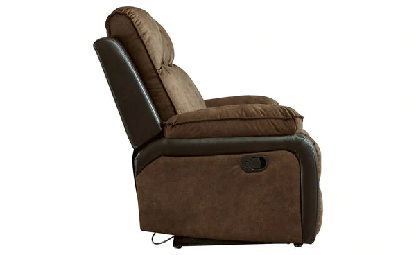 Woodsway Brown Reclining Sofa | 6450588