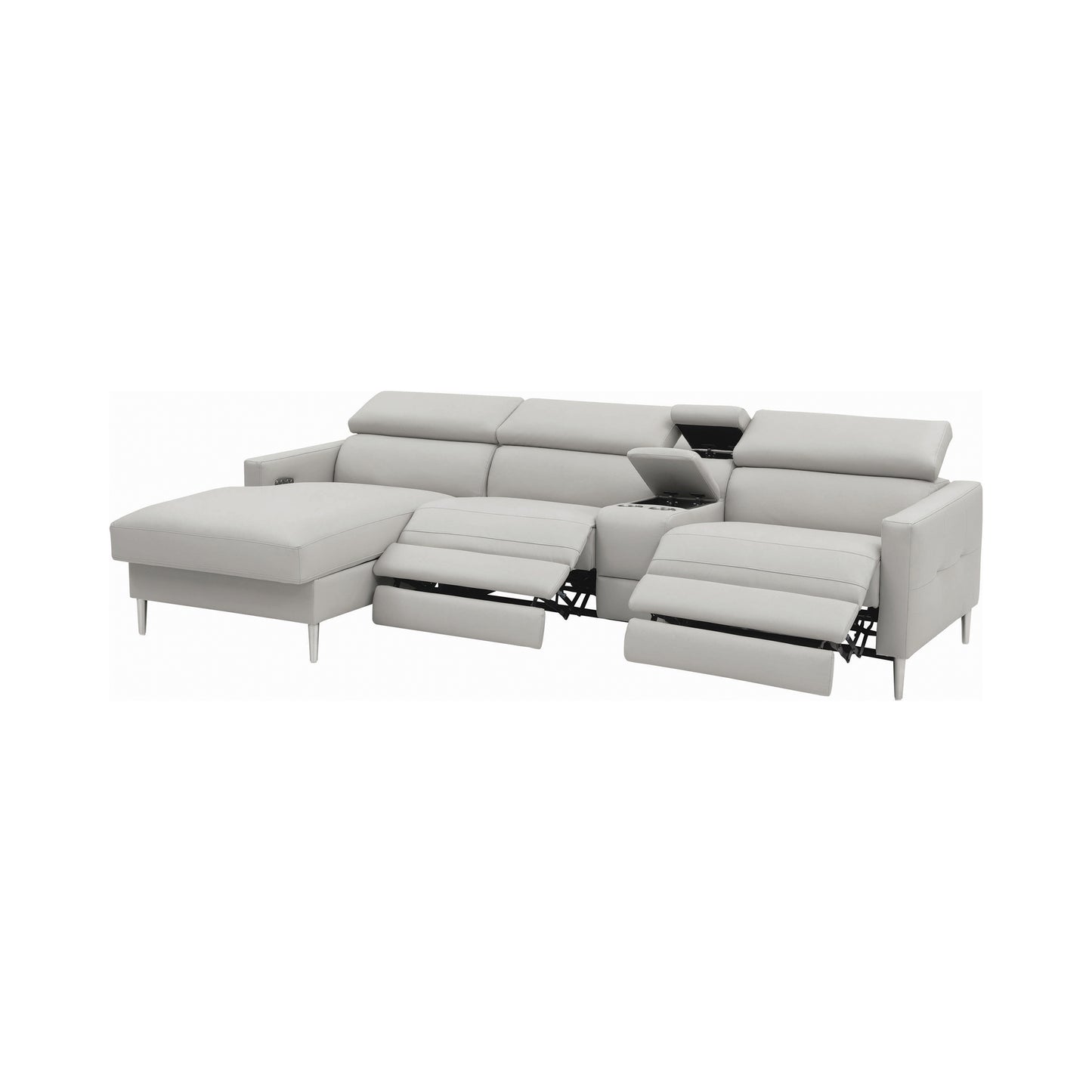 4 Pc Power2 Sectional Collection Beryl 650370PP