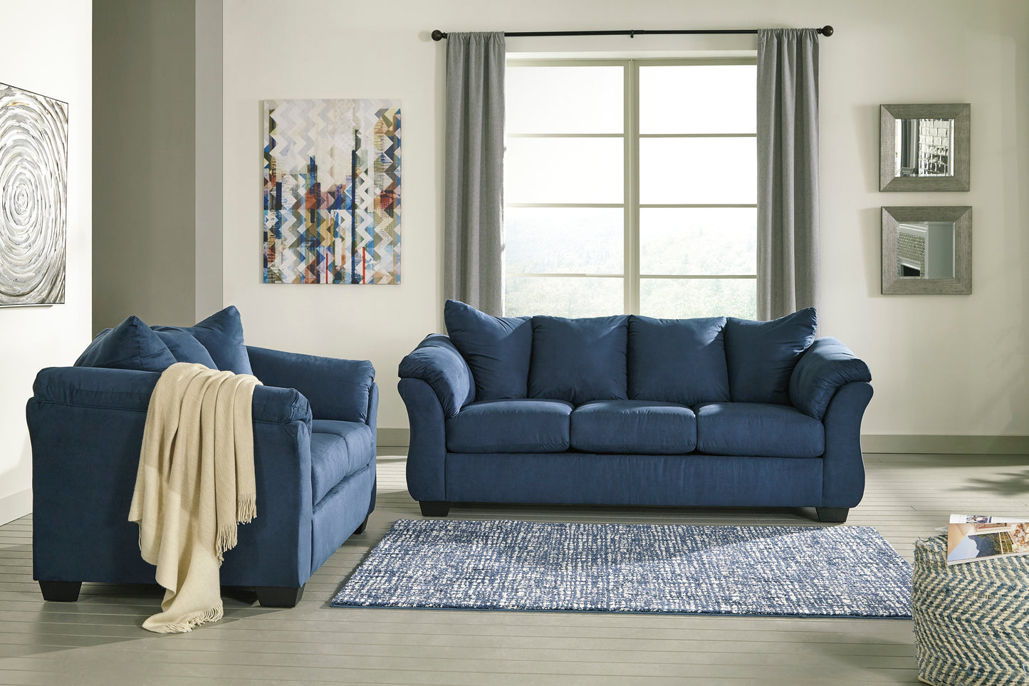 Darcy Sofa and Loveseat - PKG001676