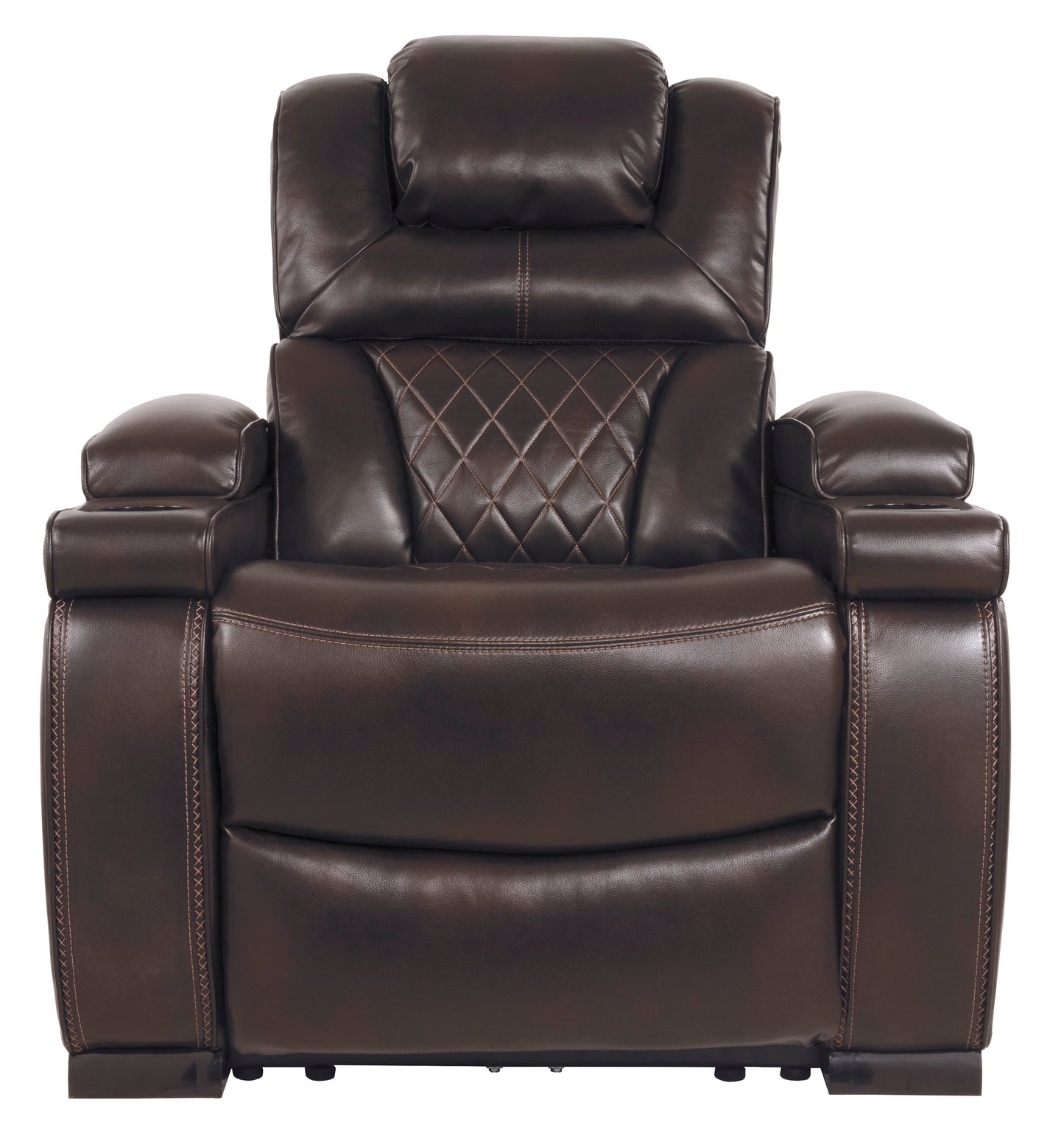 Warnerton Chocolate Power Recliner | 7540713
