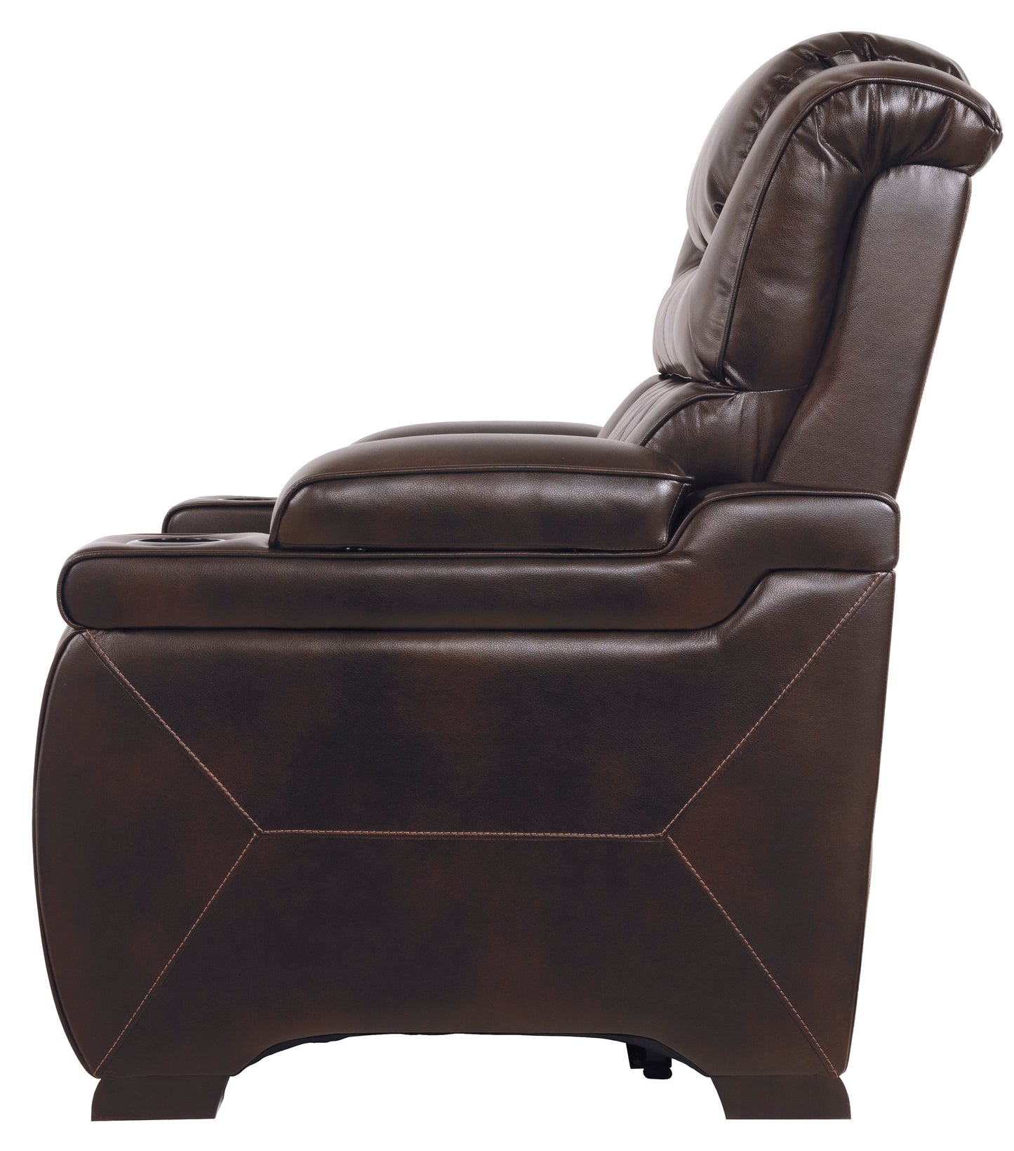 Warnerton Chocolate Power Recliner | 7540713