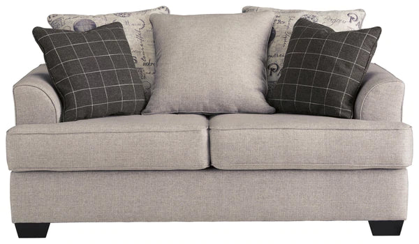 Velletri Pewter Loveseat | 7960435