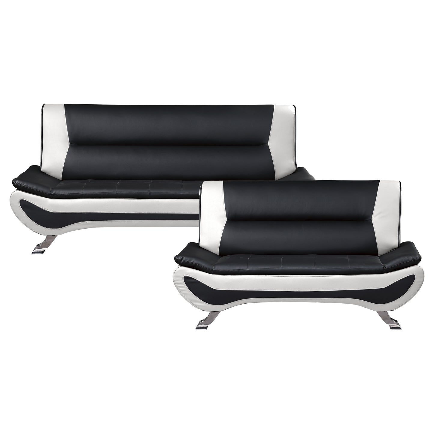 8219*2 2pc Set: Sofa, Love