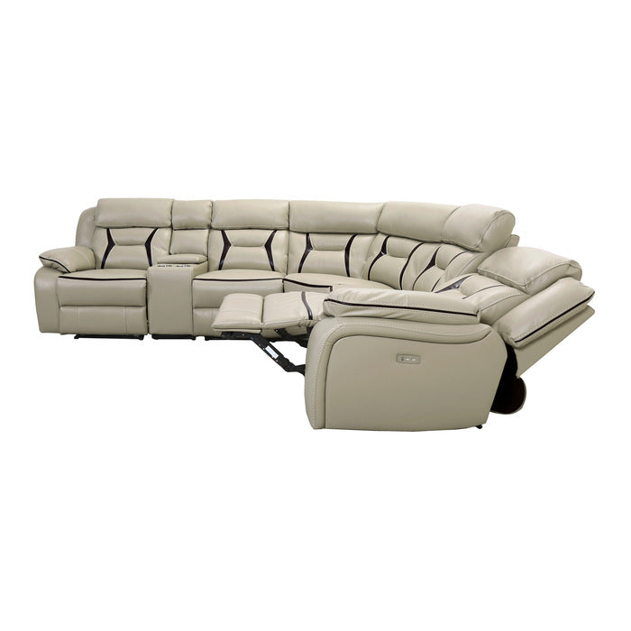 8229*6PW 6-Piece Modular Power Reclining Sectional