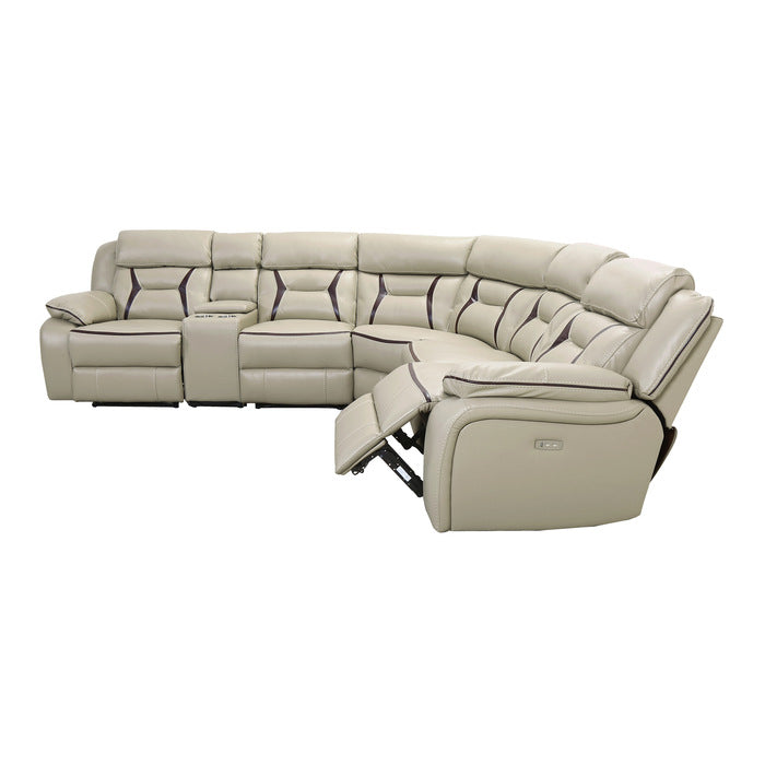 8229*6PW 6-Piece Modular Power Reclining Sectional