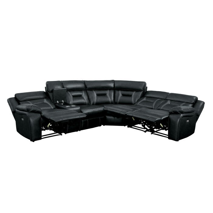 8229DG*6PW 6-Piece Modular Power Reclining Sectional