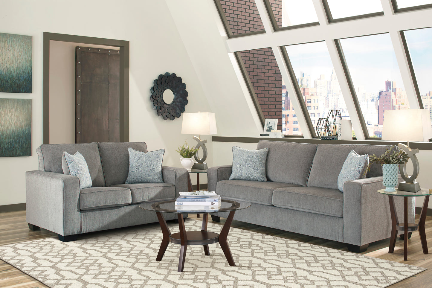 Altari Sofa and Loveseat - PKG001808
