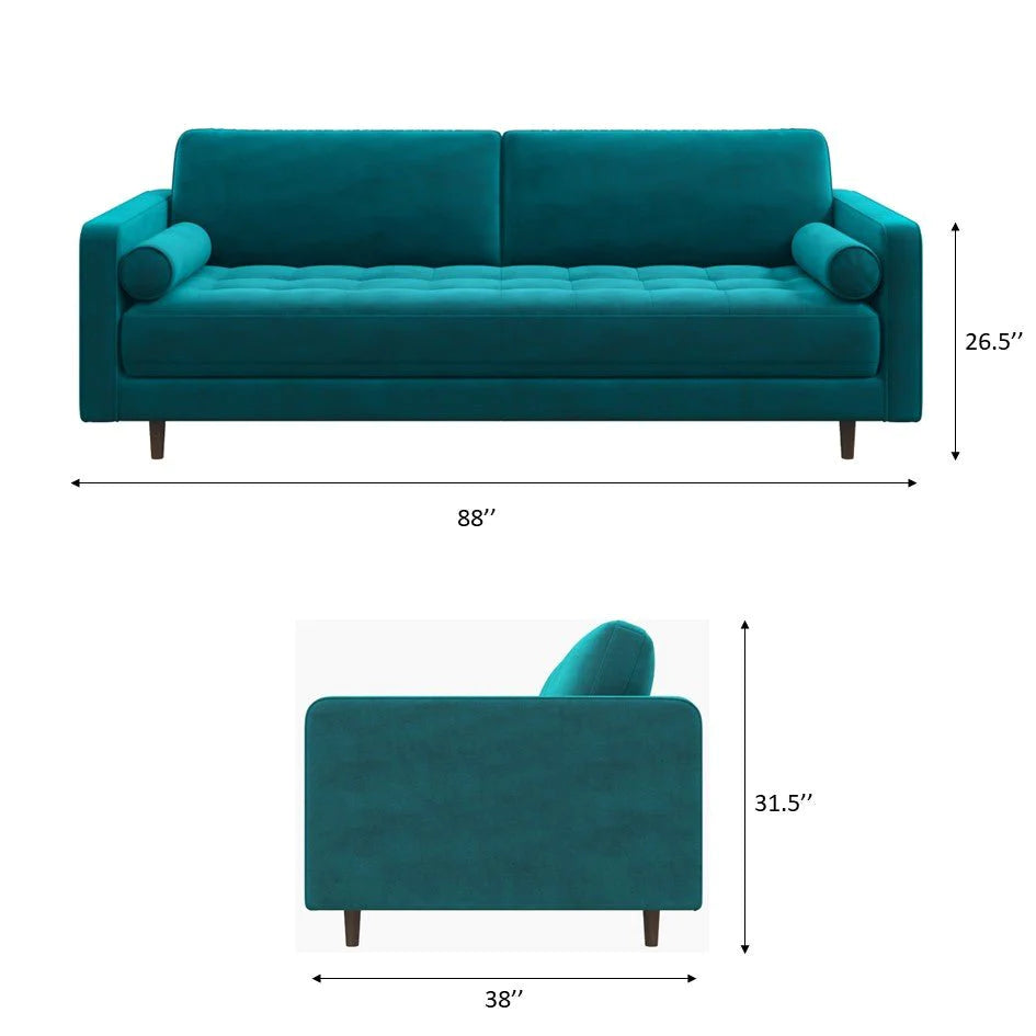 Daphne Sofa (Beige Linen)