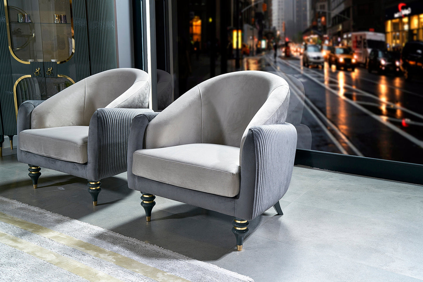 Camalie Luxury Sofa Set