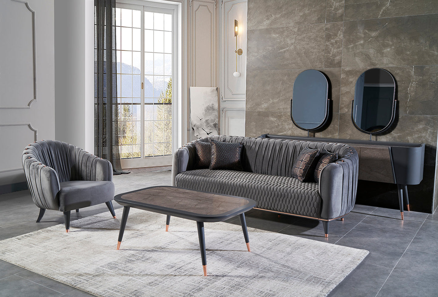 Atlas Sofa Set