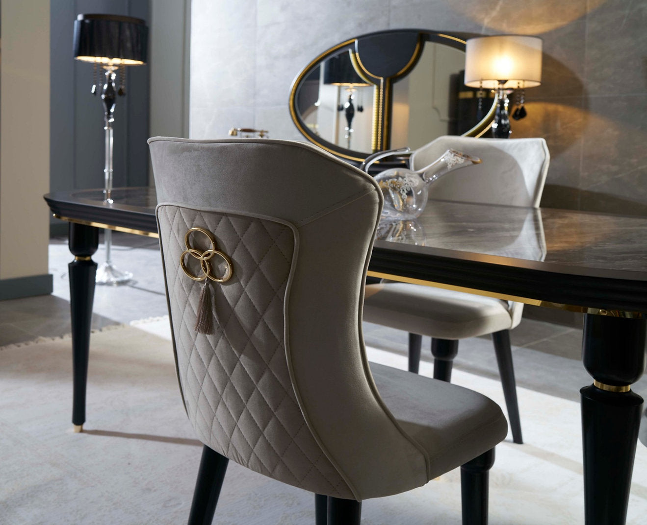 Ariya Black Dining Room