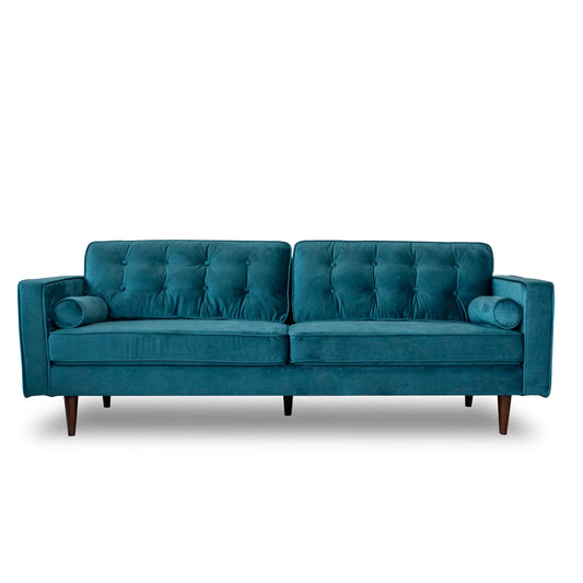 Kirby Sofa (Teal Velvet)