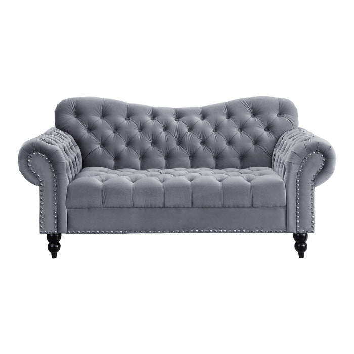 9330 Seating-Rosalie Collection (Gray and Blue)
