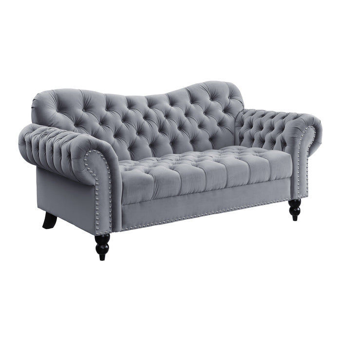 9330 Seating-Rosalie Collection (Gray and Blue)
