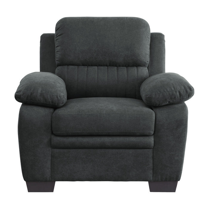 9333DG*2 2pc Set: Sofa, Love