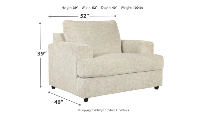 Soletren Stone Oversized Chair | 9510423
