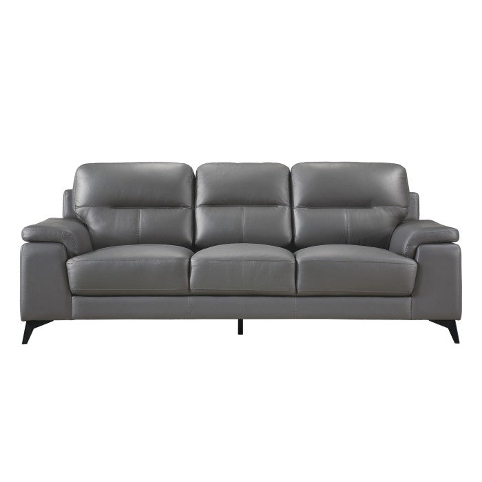 9514DGY*2 2pc Set: Sofa, Love