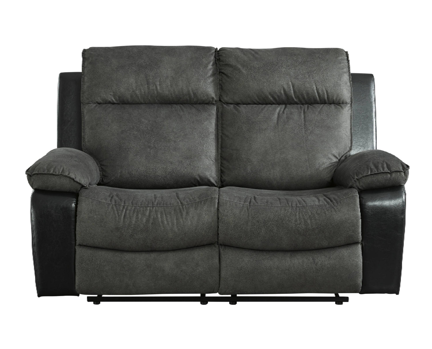 Woodsway Gray Reclining Loveseat | 6450486