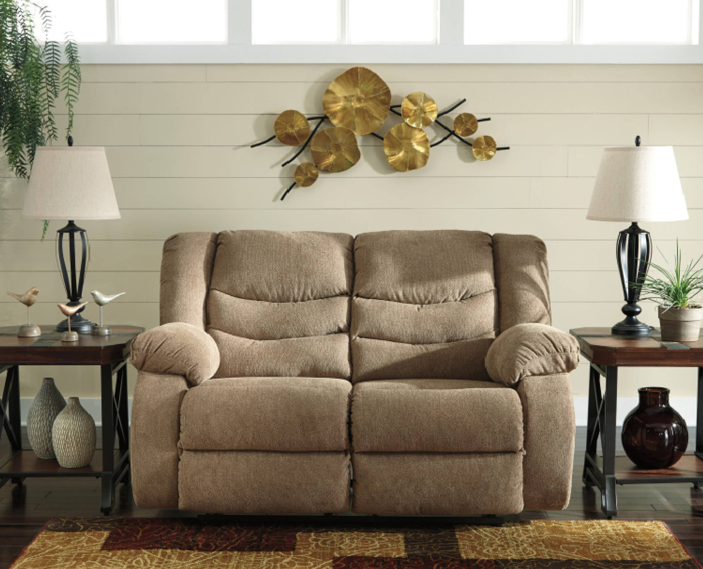 Tulen Mocha Reclining Loveseat | 9860486