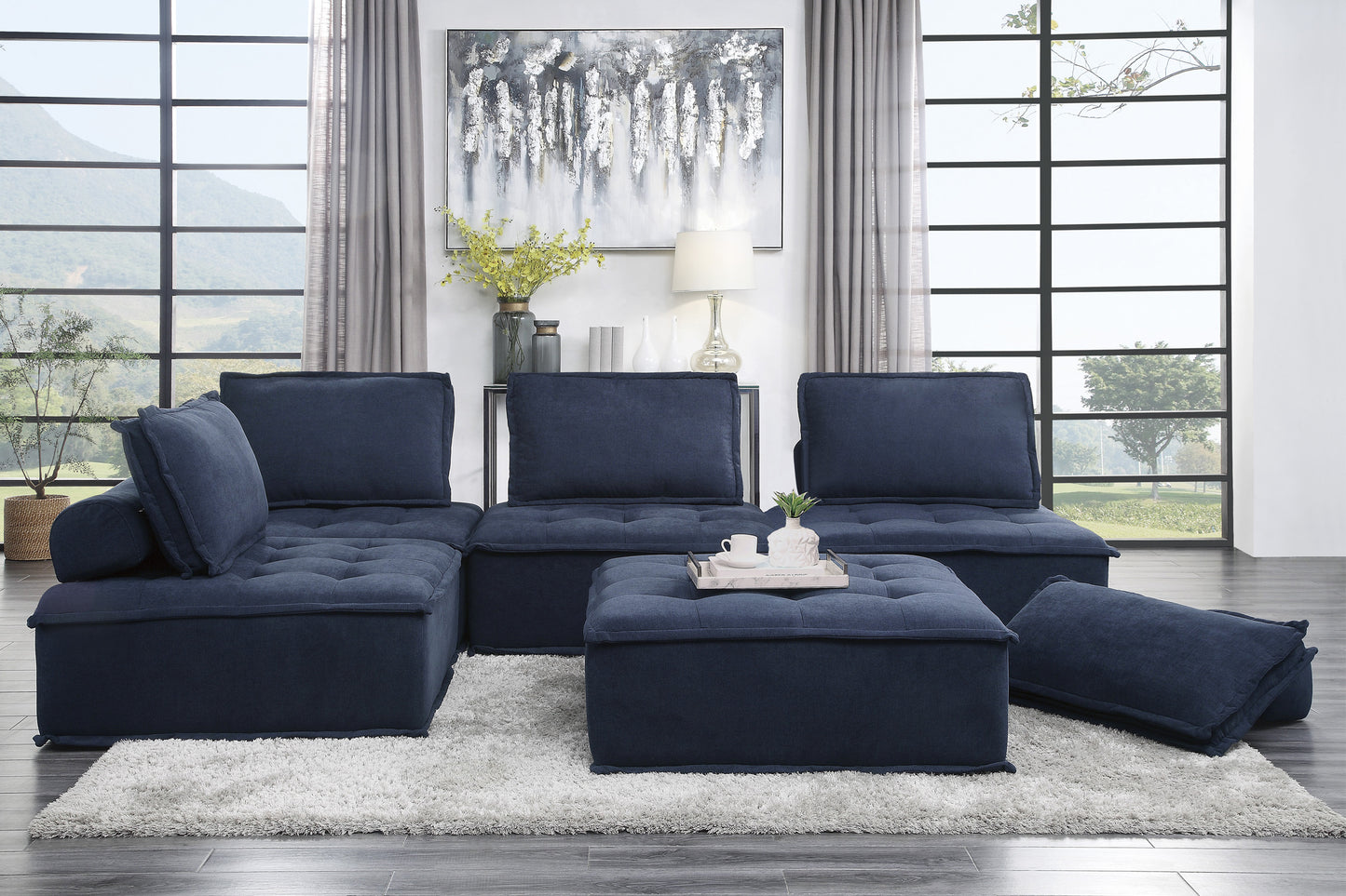 9545BU*5 5-Piece Modular Sectional