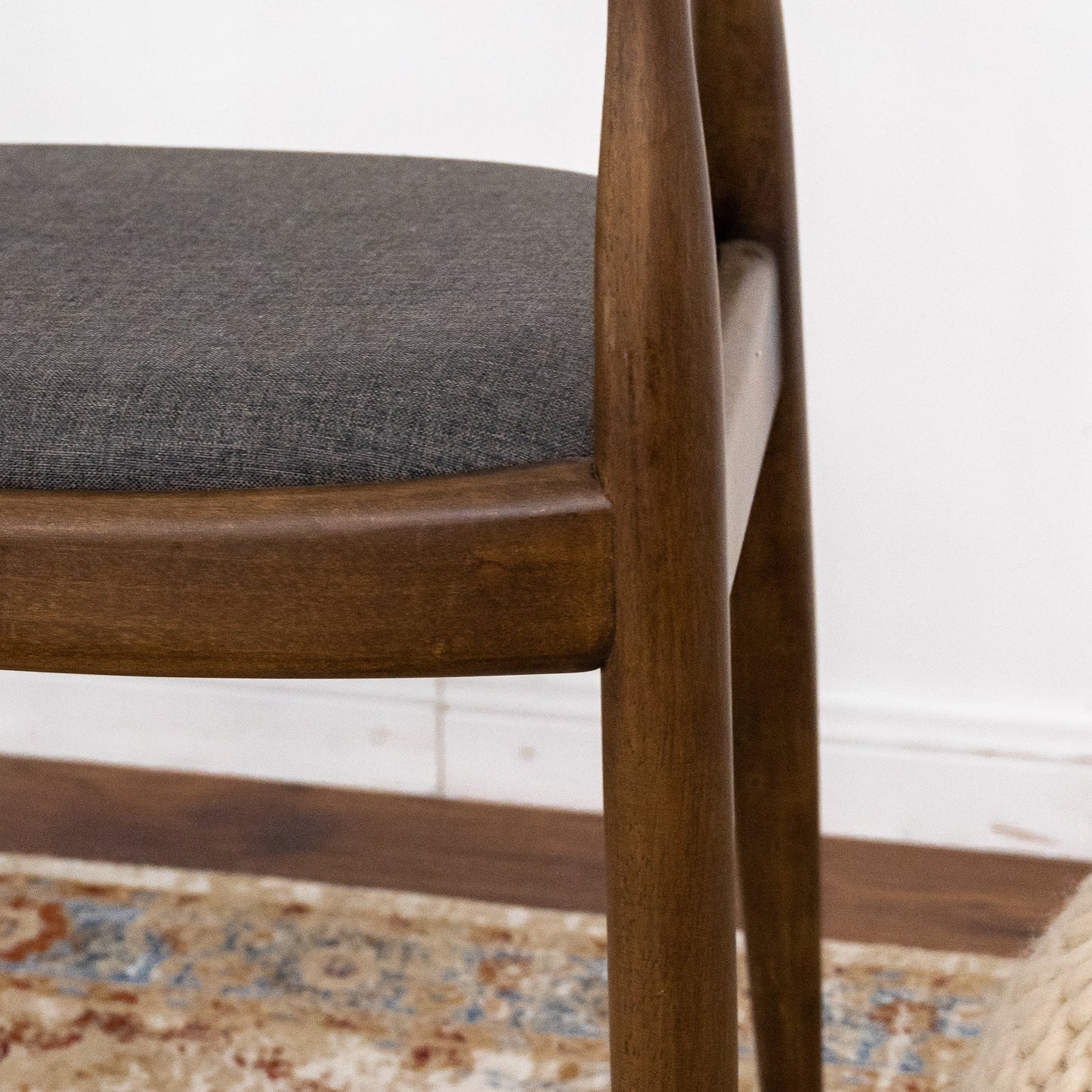 Freya Dining Chair (Gray Fabric)