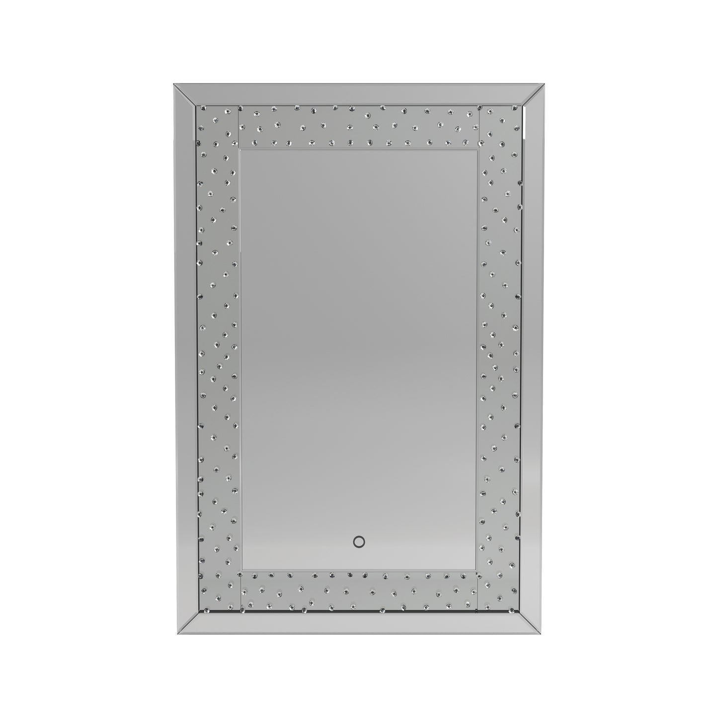 LED Lighting Frame Mirror Silver - 962857