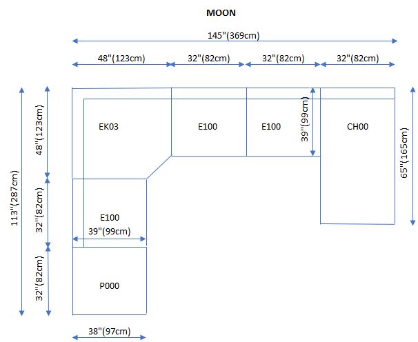 Moon Sectional