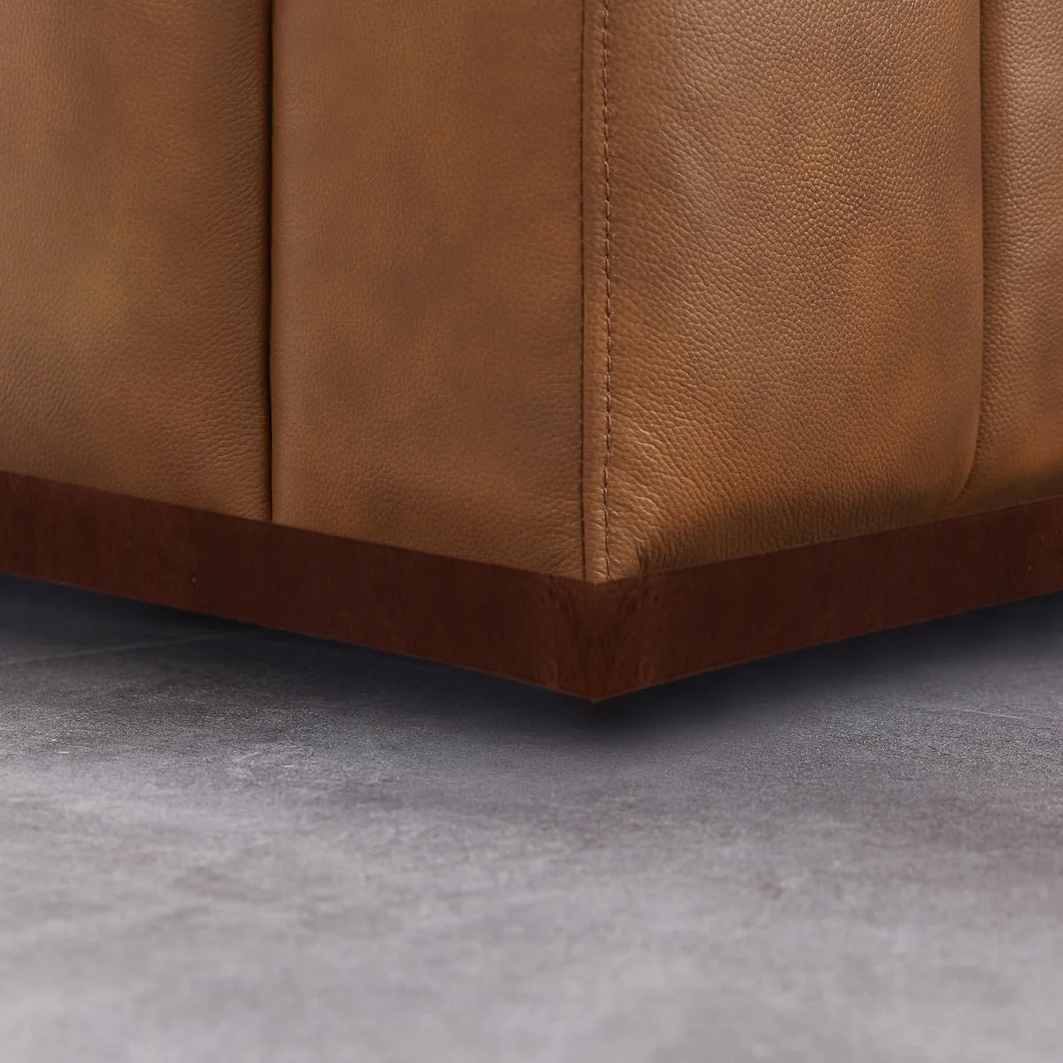 Clara Sofa (Cognac Leather)